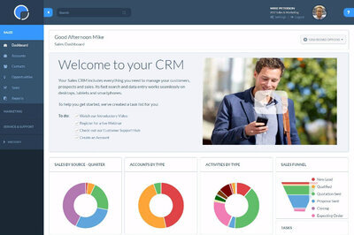 Really Simple Systems - screenshot